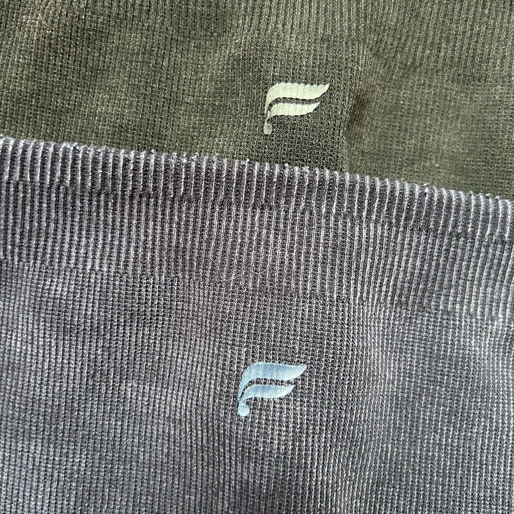 Two Pair of Women’s Ribbed Acid Wash Fabletics Leggings Size Small - Picture 5 of 6